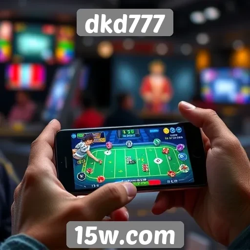 Experiência do usuário em dispositivos móveis no dkd777